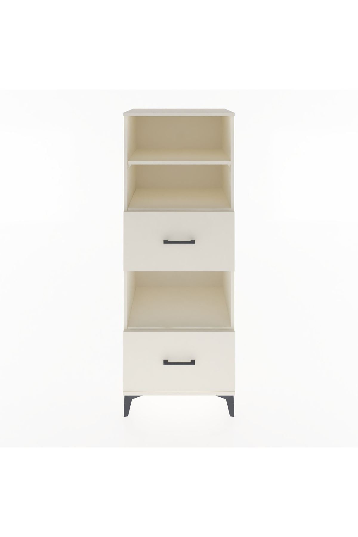 Hyperion Dolap 3 Raflı 2 Çekmeceli 60x44x163 Aytaşı-Aytaşı