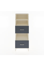 Hyperion Dolap 3 Raflı 2 Çekmeceli 60x44x163 Aytaşı-Antrasit