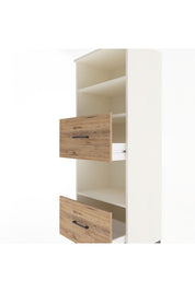 Hyperion Dolap 3 Raflı 2 Çekmeceli 60x44x163 Aytaşı-Çam