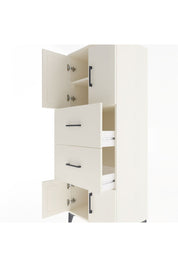 Hyperion Dolap 2 Raflı 2 Çekmeceli 4 Kapaklı 60x44x163 Aytaşı-Aytaşı