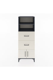 Hyperion Dolap 2 Raflı 2 Çekmeceli 2 Kapaklı 60x44x163 Antrasit-Aytaşı