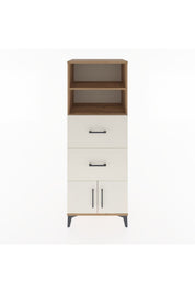 Hyperion Dolap 2 Raflı 2 Çekmeceli 2 Kapaklı 60x44x163 Çam-Aytaşı