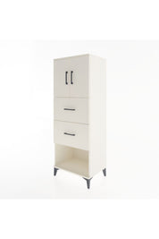 Hyperion Dolap 2 Raflı 2 Çekmeceli 2 Kapaklı 60x44x163 Aytaşı-Aytaşı