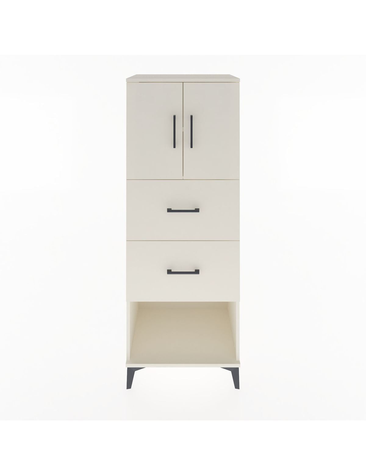 Hyperion Dolap 2 Raflı 2 Çekmeceli 2 Kapaklı 60x44x163 Aytaşı-Aytaşı