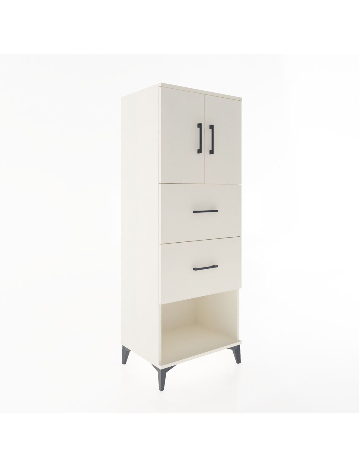 Hyperion Dolap 2 Raflı 2 Çekmeceli 2 Kapaklı 60x44x163 Aytaşı-Aytaşı