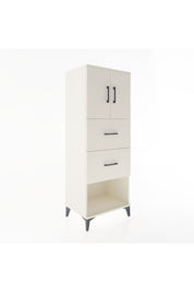 Hyperion Dolap 2 Raflı 2 Çekmeceli 2 Kapaklı 60x44x163 Aytaşı-Aytaşı