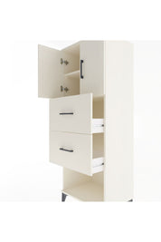 Hyperion Dolap 2 Raflı 2 Çekmeceli 2 Kapaklı 60x44x163 Aytaşı-Aytaşı