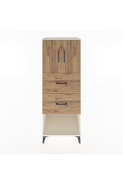 Hyperion Dolap 2 Raflı 2 Çekmeceli 2 Kapaklı 60x44x163 Aytaşı-Çam