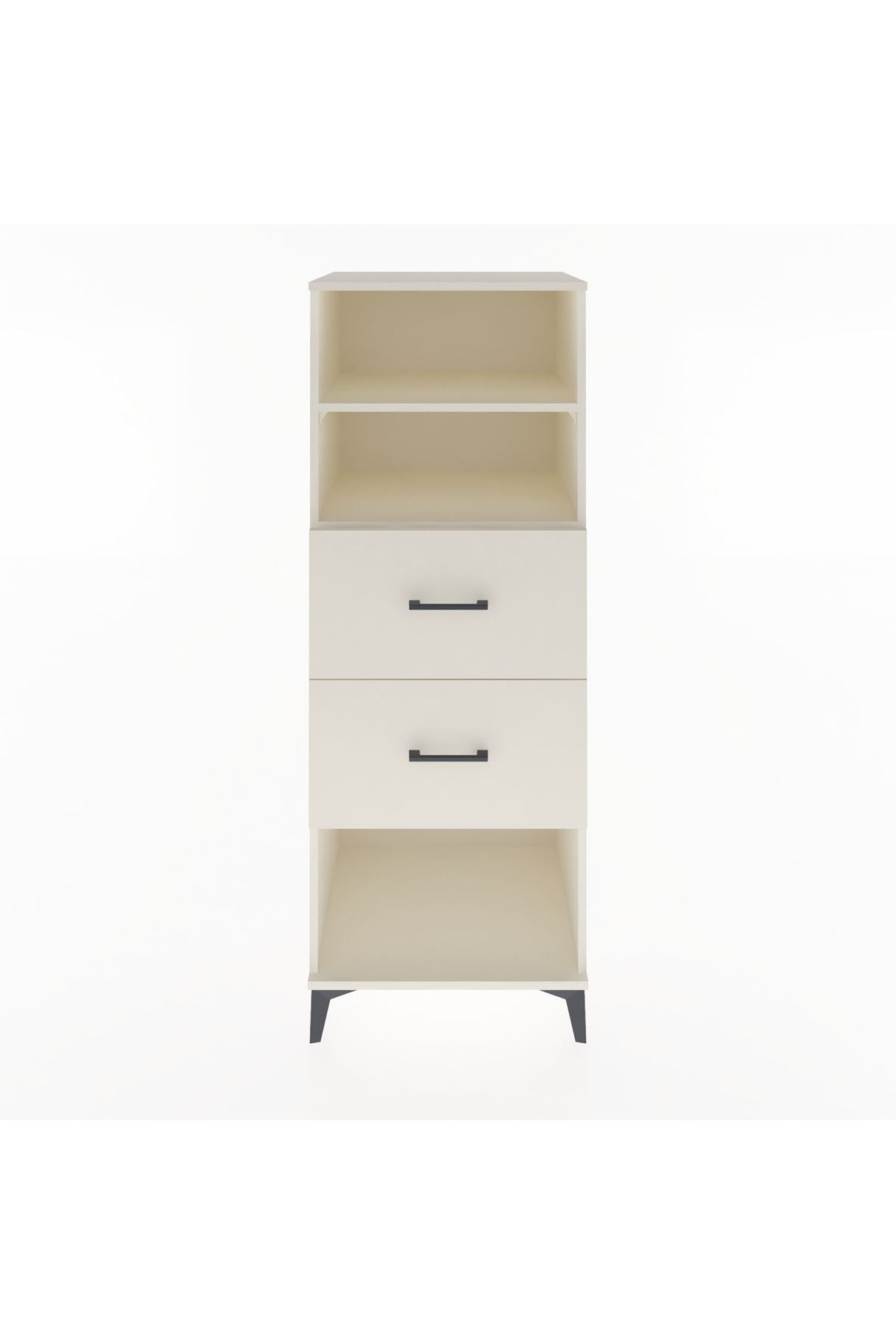 Hyperion Dolap 2 Raflı 2 Çekmeceli 60x44x163 Aytaşı-Aytaşı