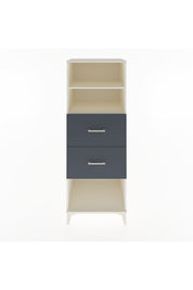 Hyperion Dolap 2 Raflı 2 Çekmeceli 60x44x163 Aytaşı-Antrasit