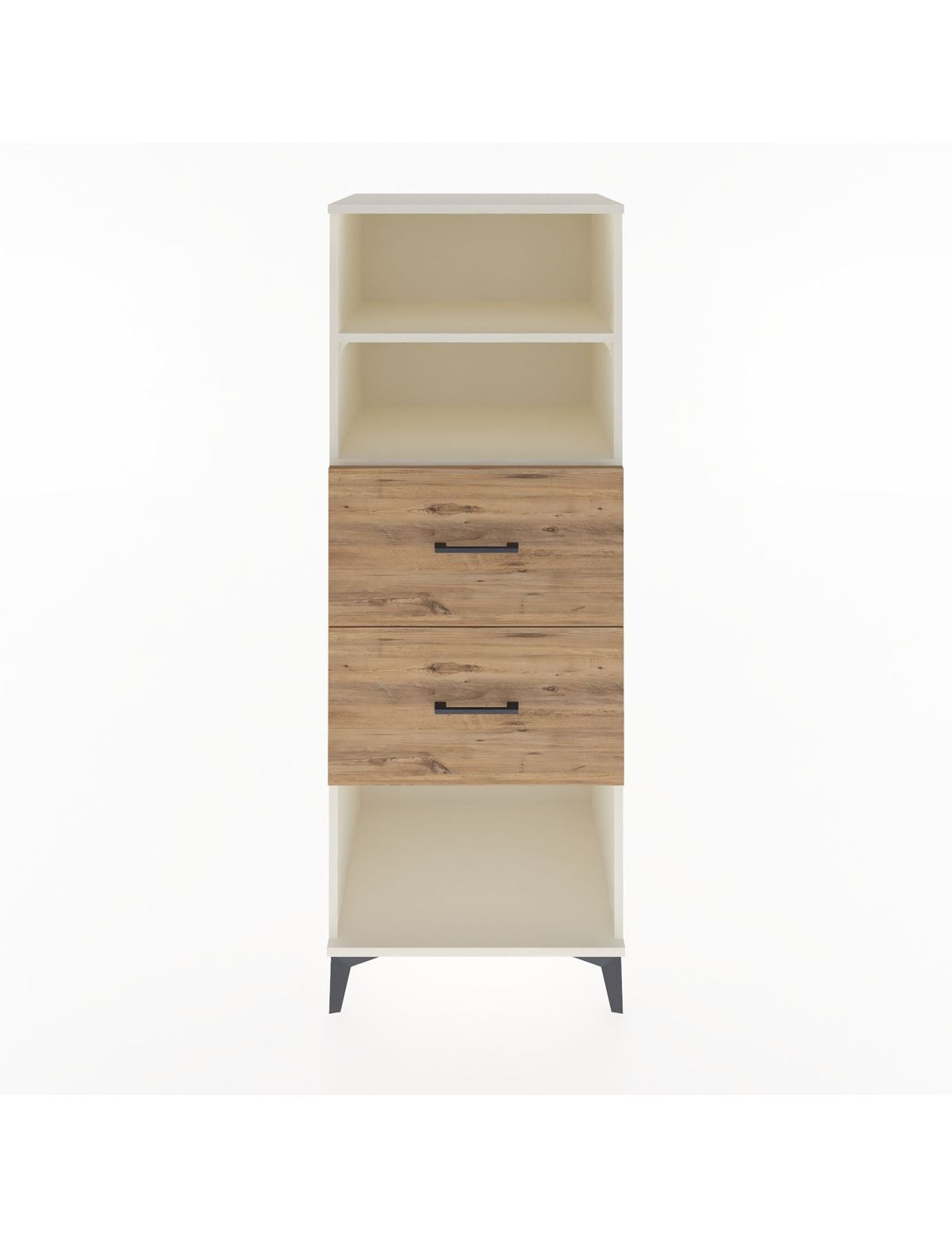 Hyperion Dolap 2 Raflı 2 Çekmeceli 60x44x163 Aytaşı-Çam