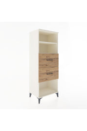 Hyperion Dolap 2 Raflı 2 Çekmeceli 60x44x163 Aytaşı-Çam