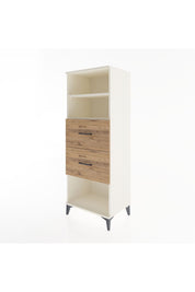 Hyperion Dolap 2 Raflı 2 Çekmeceli 60x44x163 Aytaşı-Çam