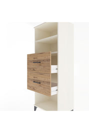 Hyperion Dolap 2 Raflı 2 Çekmeceli 60x44x163 Aytaşı-Çam