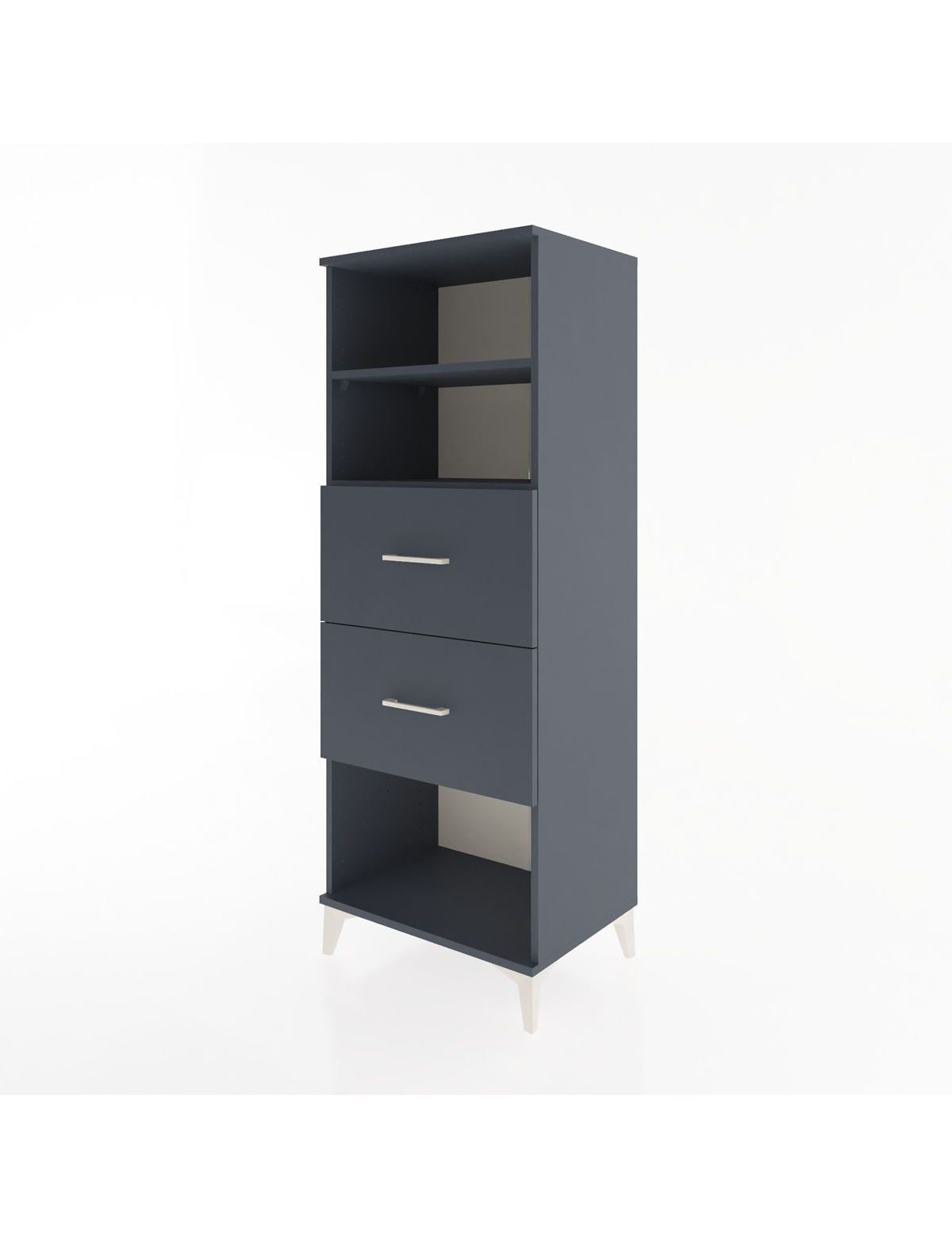 Hyperion Dolap 2 Raflı 2 Çekmeceli 60x44x163 - S53M076V5B