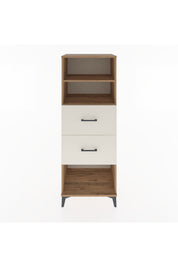 Hyperion Dolap 2 Raflı 2 Çekmeceli 60x44x163 Çam-Aytaşı