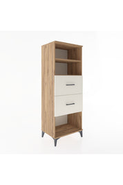 Hyperion Dolap 2 Raflı 2 Çekmeceli 60x44x163 Çam-Aytaşı