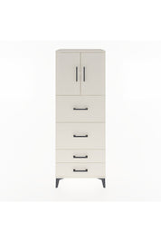 Hyperion Dolap 2 Raflı 4 Çekmeceli 2 Kapaklı 60x44x163 Aytaşı-Aytaşı