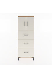 Hyperion Dolap 2 Raflı 3 Çekmeceli 2 Kapaklı 60x44x163 Çam-Aytaşı