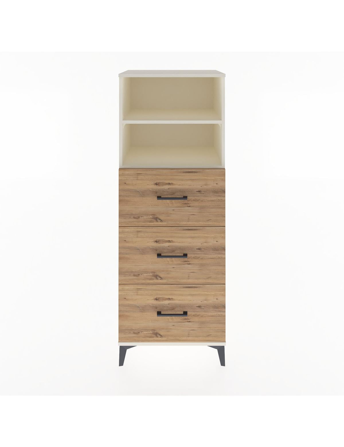 Hyperion Dolap 2 Raflı 3 Çekmeceli 60x44x163 Aytaşı-Çam