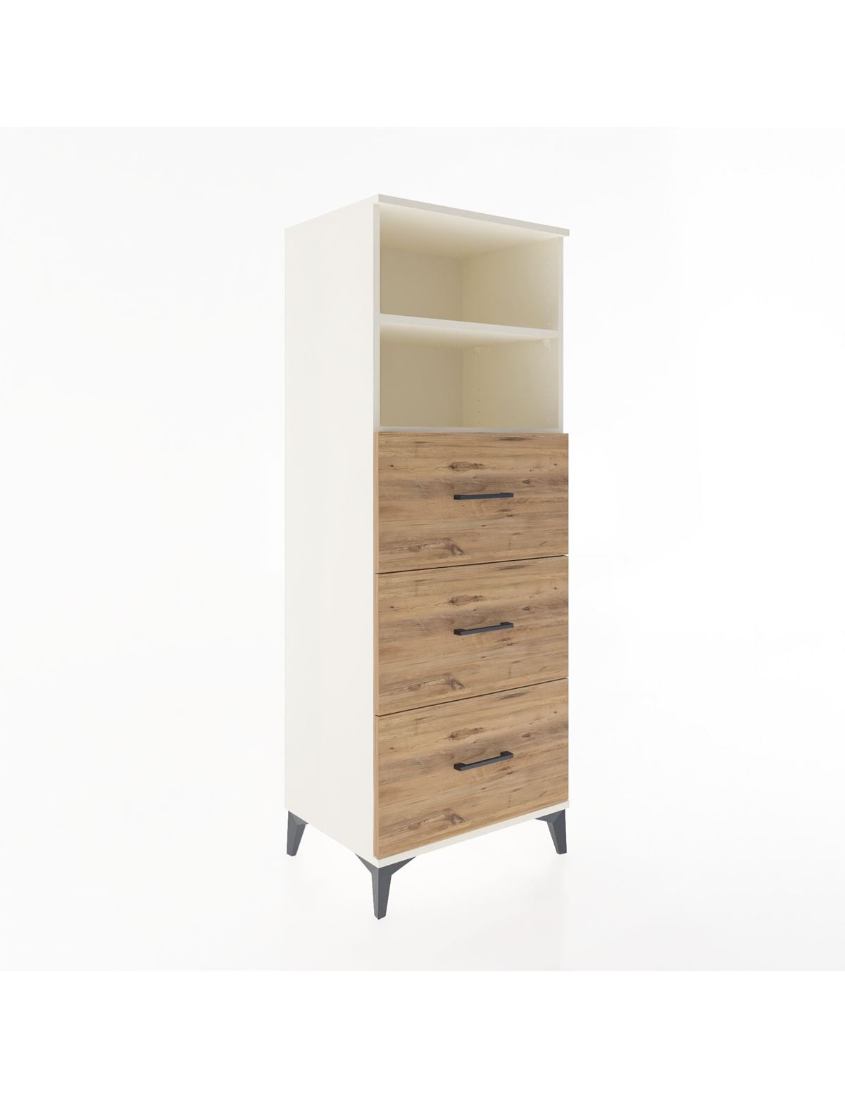 Hyperion Dolap 2 Raflı 3 Çekmeceli 60x44x163 Aytaşı-Çam