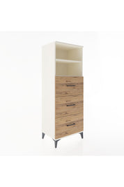 Hyperion Dolap 2 Raflı 3 Çekmeceli 60x44x163 Aytaşı-Çam