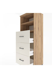 Hyperion Dolap 2 Raflı 3 Çekmeceli 60x44x163 Çam-Aytaşı