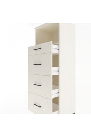 Hyperion Dolap Tek Raflı 4 Çekmeceli 60x44x163 Aytaşı-Aytaşı