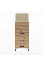 Hyperion Dolap Tek Raflı 4 Çekmeceli 60x44x163 Aytaşı-Çam