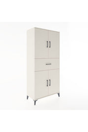 Hyperion Dolap 4 Raflı Tek Çekmeceli 4 Kapaklı 88x44x195 Aytaşı-Aytaşı