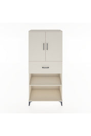 Hyperion Dolap 4 Raflı Tek Çekmeceli 2 Kapaklı 88x44x195 Aytaşı-Aytaşı