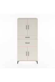 Hyperion Dolap 4 Raflı 2 Çekmeceli 4 Kapaklı 88x44x195 Aytaşı-Aytaşı