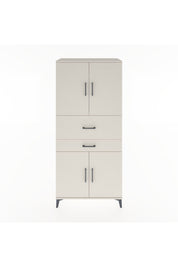Hyperion Dolap 4 Raflı 2 Çekmeceli 4 Kapaklı 88x44x195 Aytaşı-Aytaşı