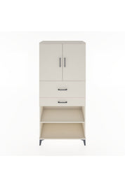 Hyperion Dolap 4 Raflı 2 Çekmeceli 2 Kapaklı 88x44x195 Aytaşı-Aytaşı