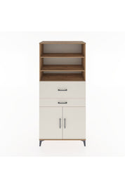 Hyperion Dolap 4 Raflı 2 Çekmeceli 2 Kapaklı 88x44x195 Çam-Aytaşı