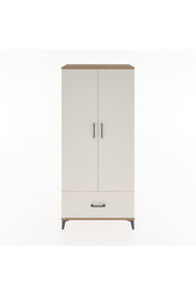Hyperion Dolap 3 Raflı Tek Çekmeceli Tek Askılı 88x44x195 Çam-Aytaşı