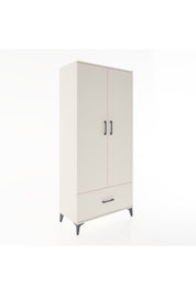 Hyperion Dolap 5 Raflı Tek Çekmeceli 2 Kapaklı 88x44x195 Aytaşı-Aytaşı