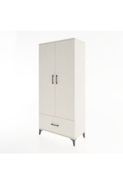 Hyperion Dolap 5 Raflı Tek Çekmeceli 2 Kapaklı 88x44x195 Aytaşı-Aytaşı