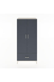 Hyperion Dolap 5 Raflı Tek Çekmeceli 2 Kapaklı 88x44x195 Aytaşı-Antrasit