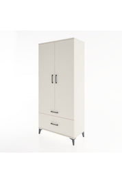 Hyperion Dolap 2 Raflı 2 Çekmeceli Tek Askılı 88x44x195 Aytaşı-Aytaşı