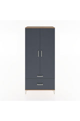 Hyperion Dolap 4 Raflı 2 Çekmeceli 2 Kapaklı 88x44x195