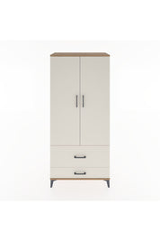 Hyperion Dolap 4 Raflı 2 Çekmeceli 2 Kapaklı 88x44x195 Çam-Aytaşı