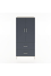 Hyperion Dolap 2 Raflı 2 Çekmeceli 2 Kapaklı 88x44x195 Aytaşı-Antrasit