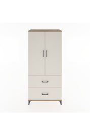 Hyperion Dolap 2 Raflı 2 Çekmeceli 2 Kapaklı 88x44x195 Çam-Aytaşı