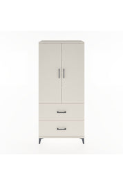 Hyperion Dolap 4 Raflı 2 Çekmeceli 2 Kapaklı 88x44x195 Aytaşı-Aytaşı