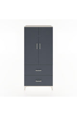 Hyperion Dolap 4 Raflı 2 Çekmeceli 2 Kapaklı 88x44x195