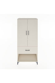 Hyperion Dolap 4 Raflı Tek Çekmeceli 2 Kapaklı 88x44x195 Aytaşı-Aytaşı