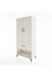 Hyperion Dolap 4 Raflı Tek Çekmeceli 2 Kapaklı 88x44x195 Aytaşı-Aytaşı