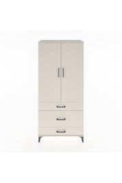 Hyperion Dolap 2 Raflı 3 Çekmeceli Tek Askılı 88x44x195 Aytaşı-Aytaşı