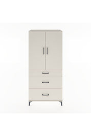 Hyperion Dolap 3 Raflı 3 Çekmeceli 2 Kapaklı 88x44x195 Aytaşı-Aytaşı